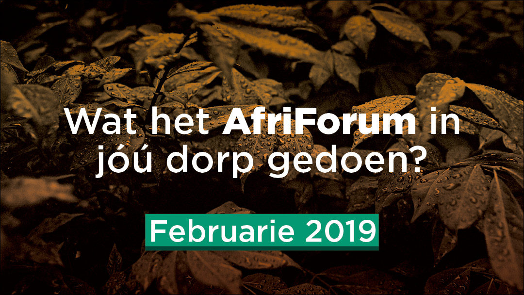 AfriForum-suksesse: Februarie 2019