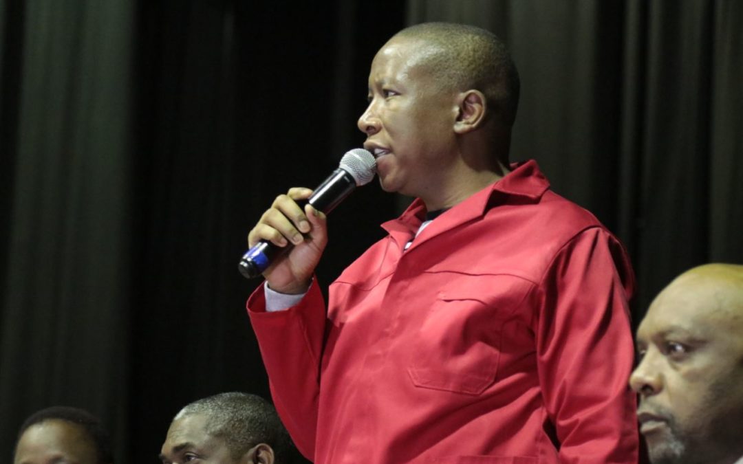 AfriForum bevraagteken handskoenhantering van Malema