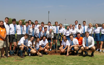 AfriForum plant bome by Hoërskool Waterkloof