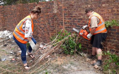 #OnsDorp-veldtog: Bronkhorstspruit-tak maak park skoon vir veiligheid