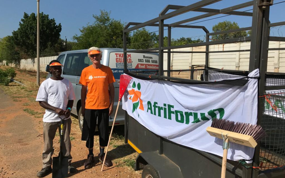 AfriForum se Rustenburg-tak begin met skoonmaakprojek