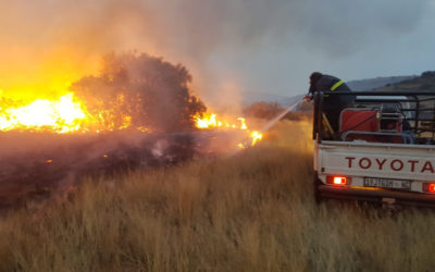 AfriForum se Kuruman-buurtwag ontvang brandbestrydingsopleiding