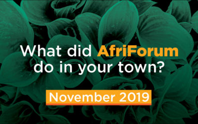 AFRIFORUM- SUCCESS: NOVEMBER 2019