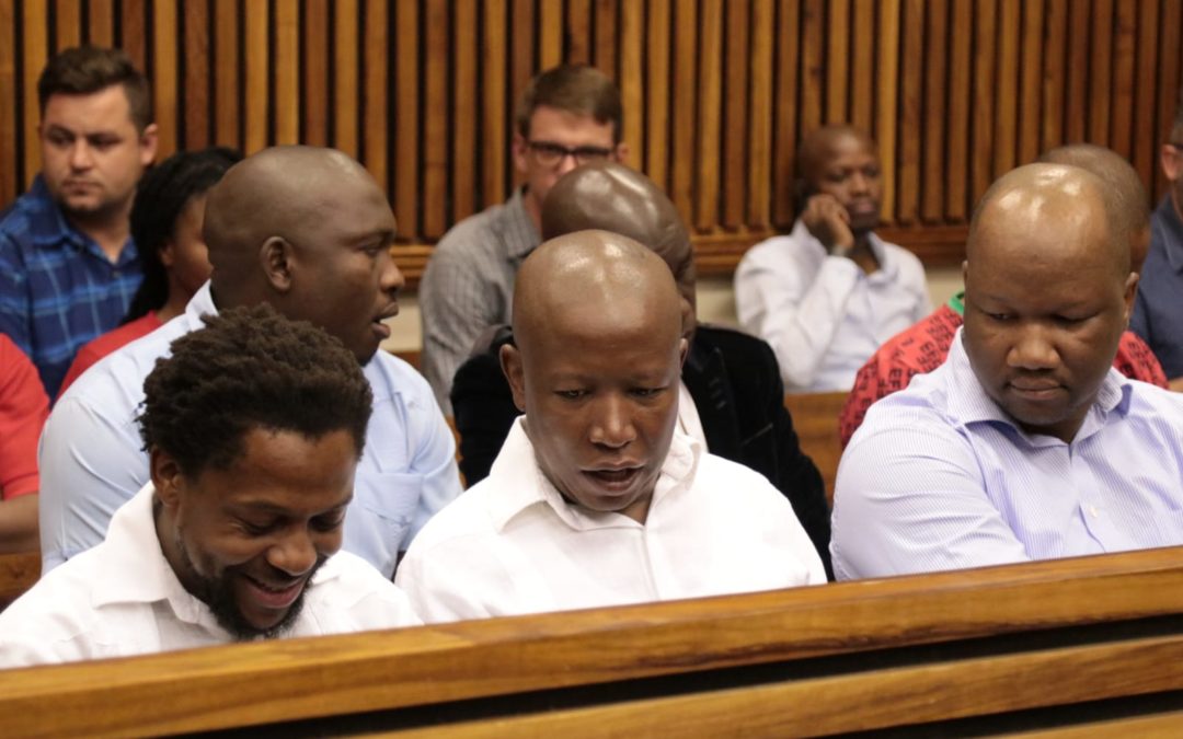 Malema, Ndlozi’s trial to start in October