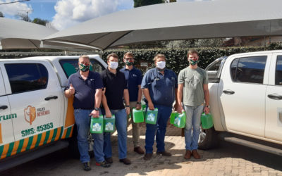 AfriForum versprei handreiniger en gesigmaskers na noordstreek-takke