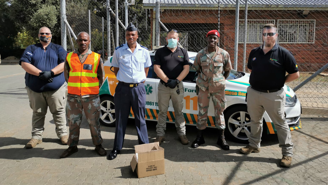 AfriForum’s Bloemfontein branches donate hand sanitiser