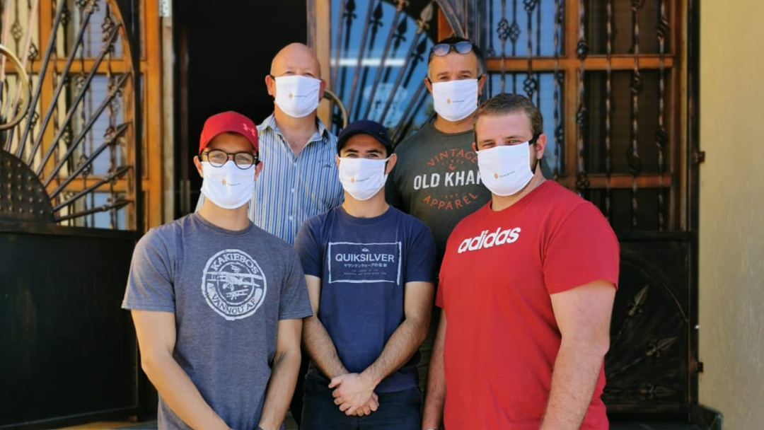 AfriForum’s Benoni branch donates face masks to Laerskool Northmead