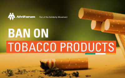 Ban on tobacco products