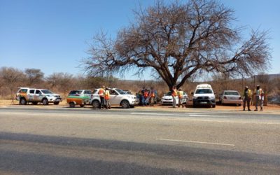 AfriForum se Naboomspruit-tak hou padblokkade saam met SAPD