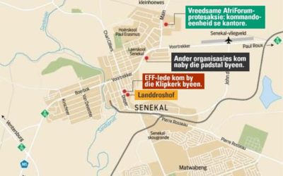 Reëlings vir AfriForum-protesaksie teen plaasmoorde in Senekal   