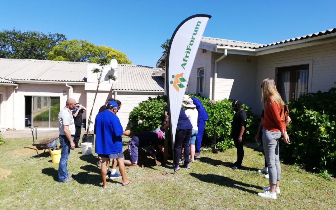 AfriForum se Stellenbosch-tak plant bome