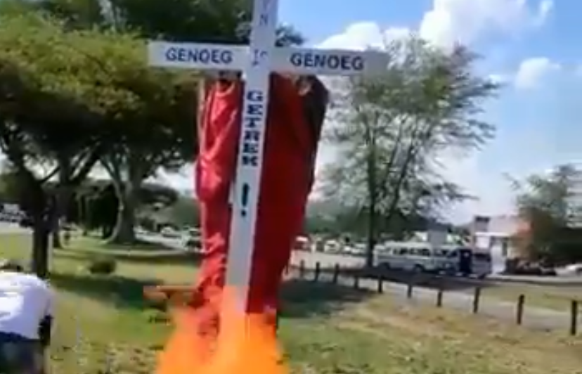 AfriForum assists owner of vandalised cross