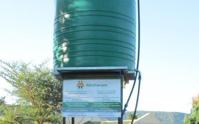 AfriForum’s Utrecht branch erects two emergency water points