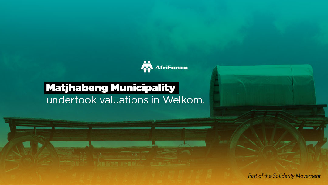 Matjhabeng Municipality undertook valuations in Welkom