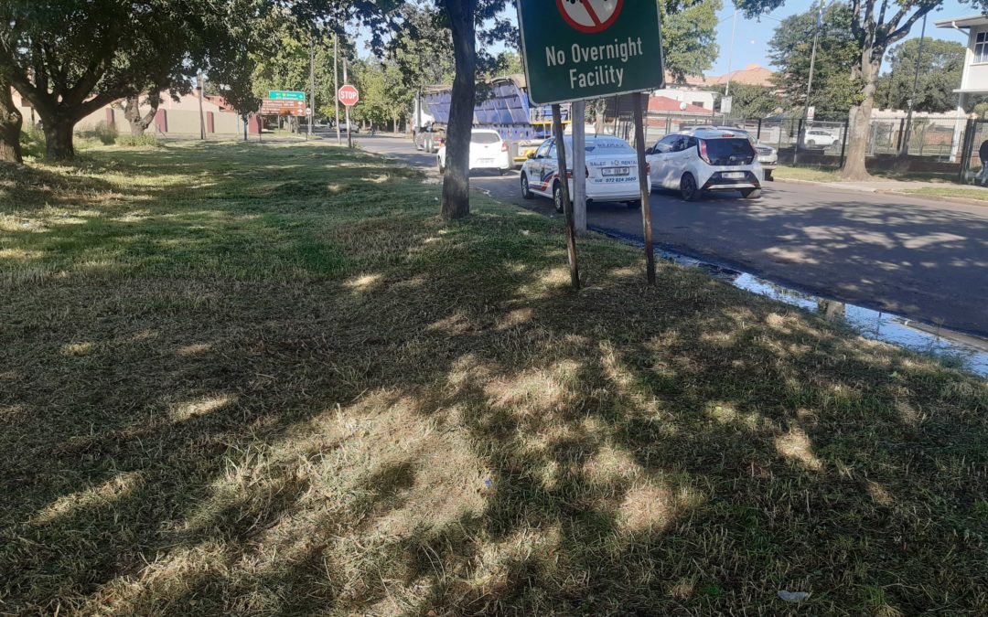 AfriForum’s branch in Bethal cuts grass next to N17