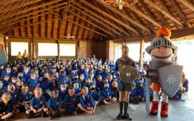 AfriForum se teenboelieveldtogspan en Matteus besoek die Laerskool Kameelfontein