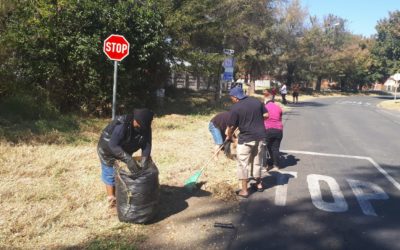 AfriForum’s Spring branch along with the community rolled up their sleeves